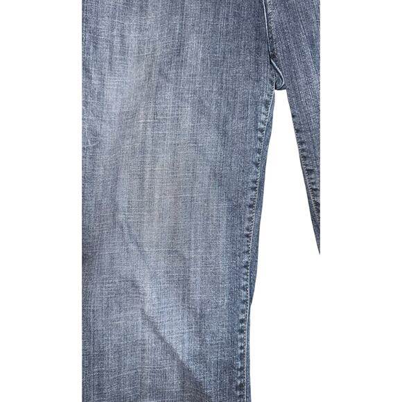Chicos Platinum Straight Leg Jeans Women's 10 (1.5) Stretch Denim Medium Wash - Picture 3 of 9